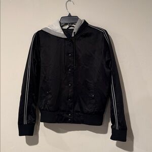 American Eagle Cropped Varsity Jacket | Size: Medium